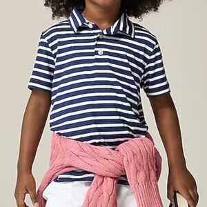 J. Crew Kids' short-sleeve performance polo shirt Size Small